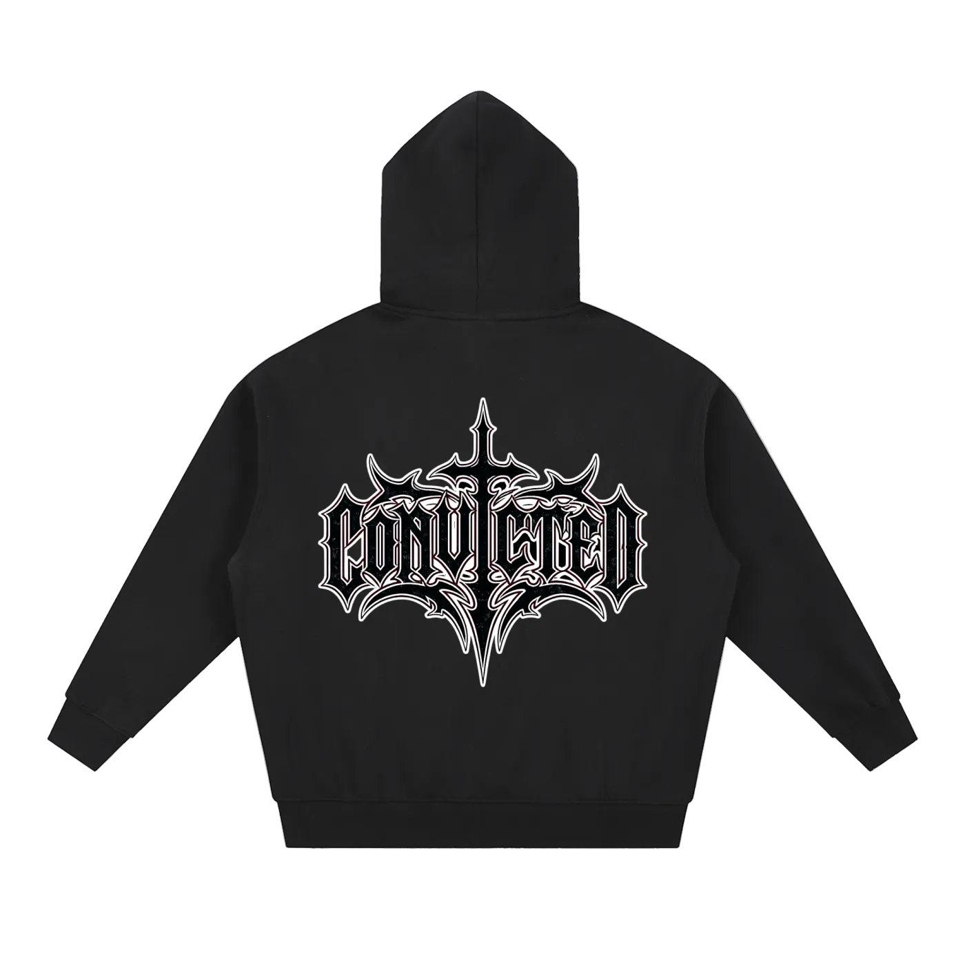 CONVICTED Hoodie — Not Guilty. Just Certain.