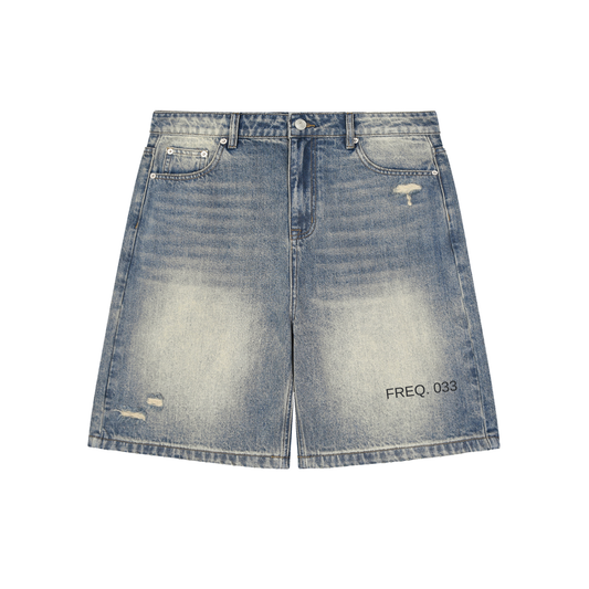033 Denim shorts