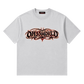Red Graffiti OM33WORLD T-shirt